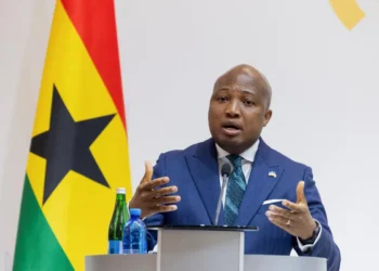 Republic of Ghana’s Minister of Foreign Affairs Samuel Okudzeto Ablakwa speaking