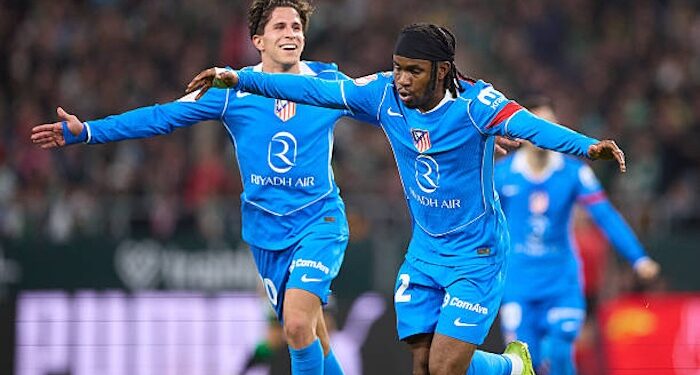 Atletico Madrid vs Real Betis Copa del Rey Game