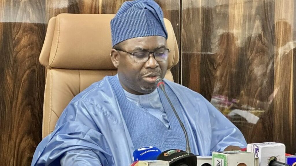 INEC Chairman, Prof. Joash Amupitan.