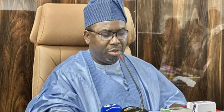 INEC Chairman, Prof. Joash Amupitan.