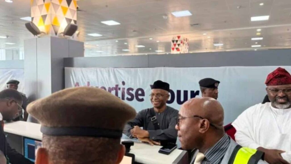 Nasir El-Rufai airport arrest