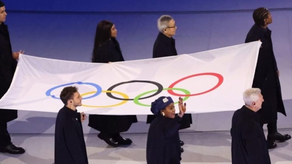 Maryam Bukar Hassan Olympic flag bearer