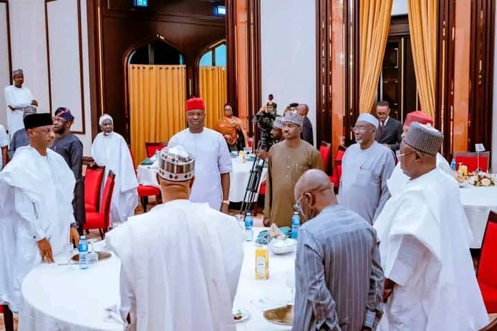 President Tinubu hosts an interfaith breaking of fast with state Governors