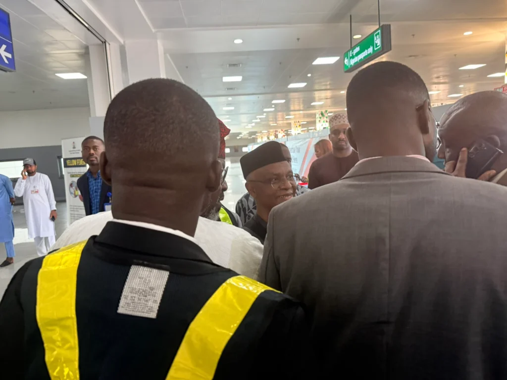 Nasir El-Rufai airport arrest