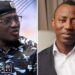Photo combo of IGP Egbetokun And Sowore