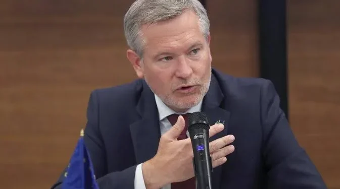 EU ambassador to Nigeria, Gautier Mignot.