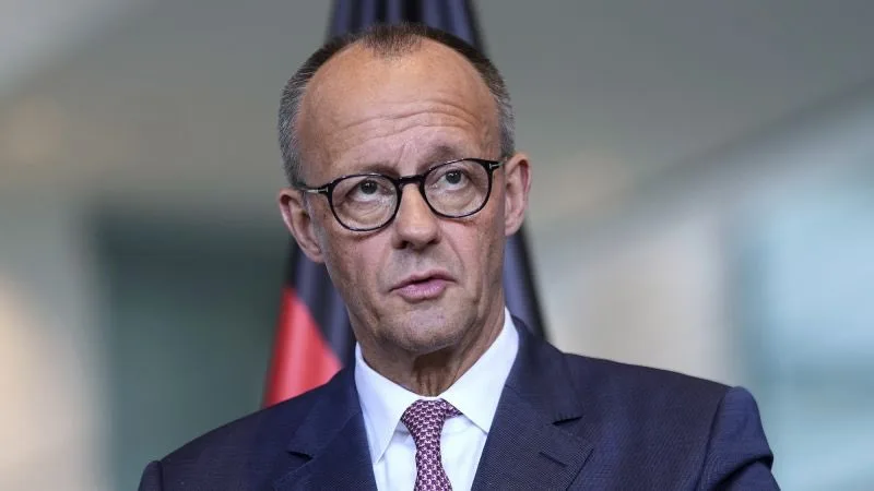 Photo of German Chancellor Friedrich Merz