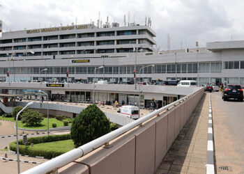 Murtala Muhammed International Airport in Lagos
