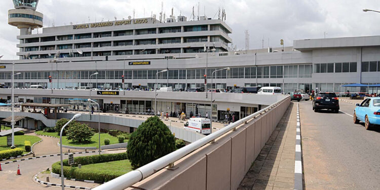 Murtala Muhammed International Airport in Lagos