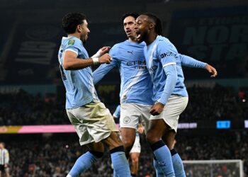 Manchester City vs Newcastle EFL Semi-final game