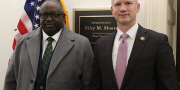 US Congressman Riley Moore Meets Plateau Governor, Reaffirms Support on Security, Economic Cooperation Photo of the United States Congressman Riley Moore met with Plateau State Governor in Washington.