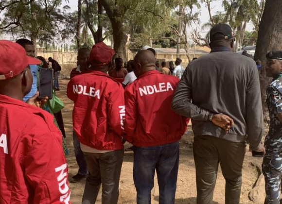 Photo of NDLEA officers
