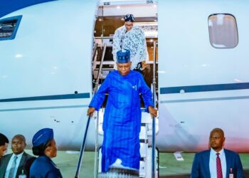 Shettima Returns To Abuja