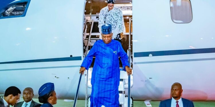 Shettima Returns To Abuja