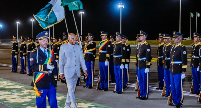 Shettima Arrives Ethiopia