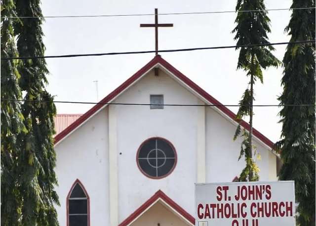 Saint John Catholic Church in Ado Local Government Area of Benue State
