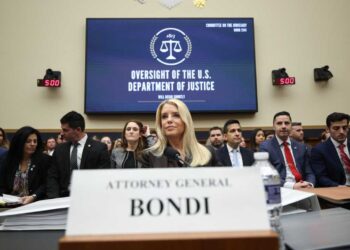 Photo of US Attorney General Pam Bondi