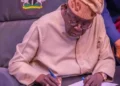 Tinubu signs Electoral Act 2026
