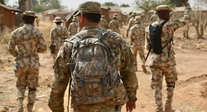 US military troops are training Nigerian soldiers