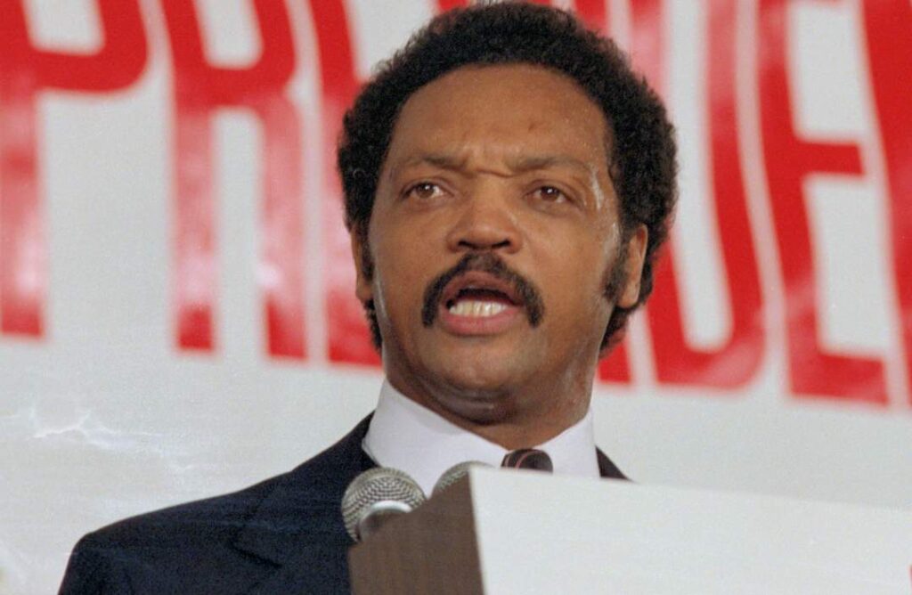Civil Rights Leader Reverend Jesse Jackson