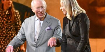 King Charles Makes Surprise Appearance at London Fashion Week Amid Prince Andrew Arrest Drama King Charles III at the London Fashion Week