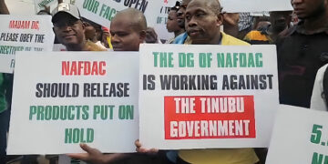 NAFDAC protest