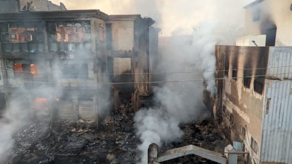 Kano Singer Market fire