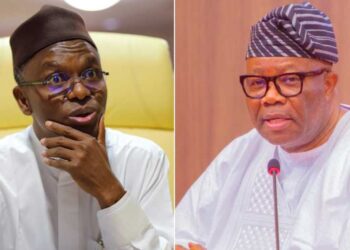 Photo of El-Rufai and Akpabio