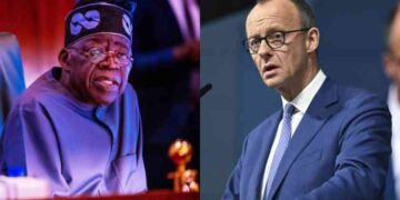 Photo of Tinubu and German Chancellor Merz
