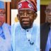 Photo combo of Akume, Tinubu and Alia