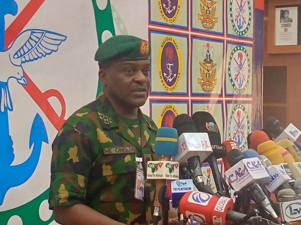 Director of Defence Media Operations, Major General Michael Onoja