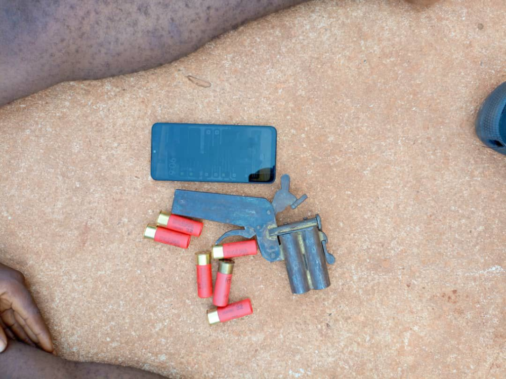 Items recovered from the suspects. Photo credit: Police