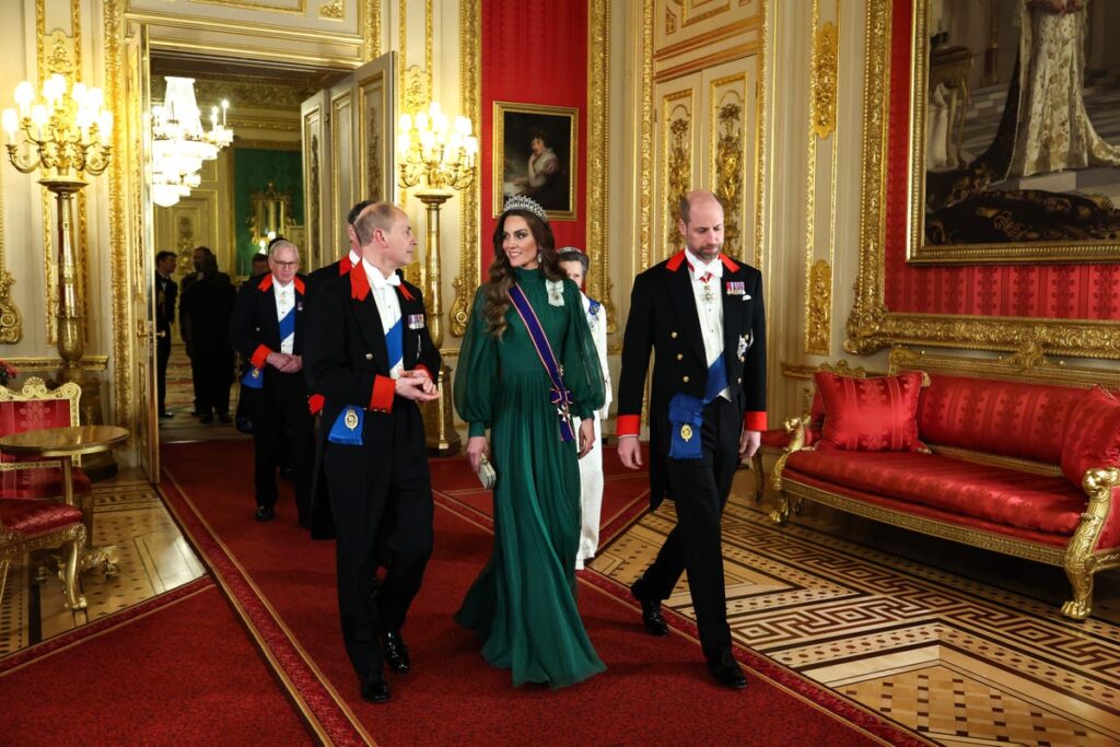 UK State banquet, Windsor Castle