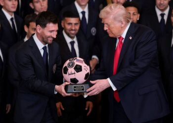 Trump Hosts Lionel Messi and Inter Miami Team