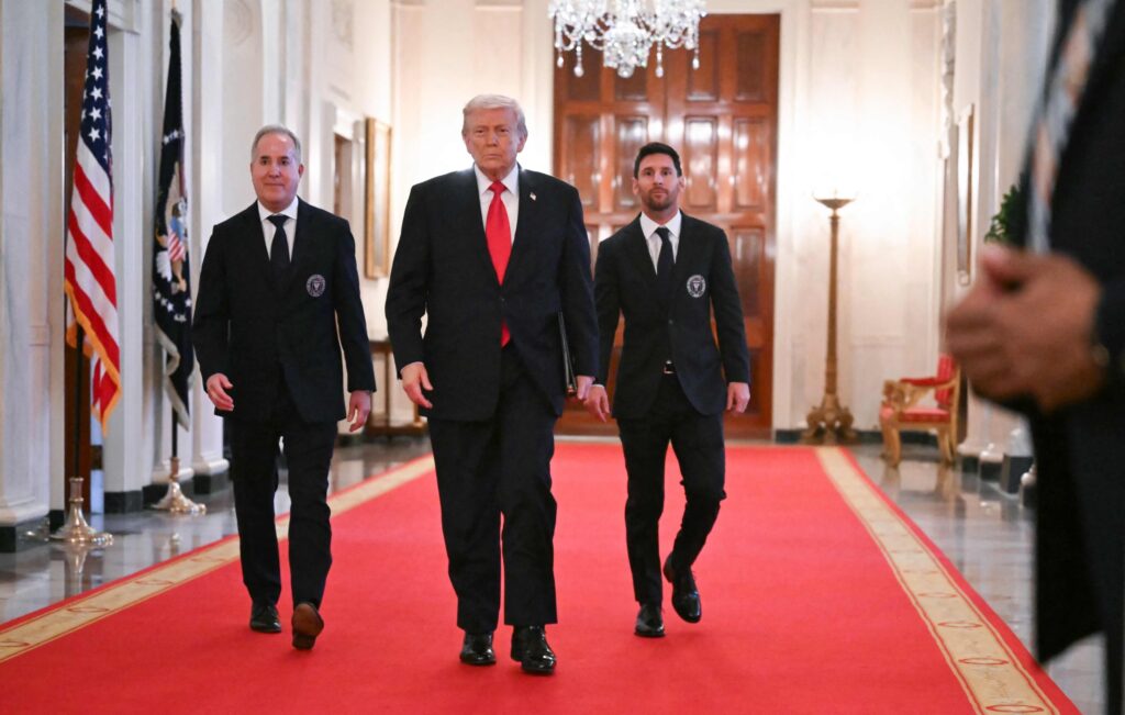 Trump Hosts Lionel Messi