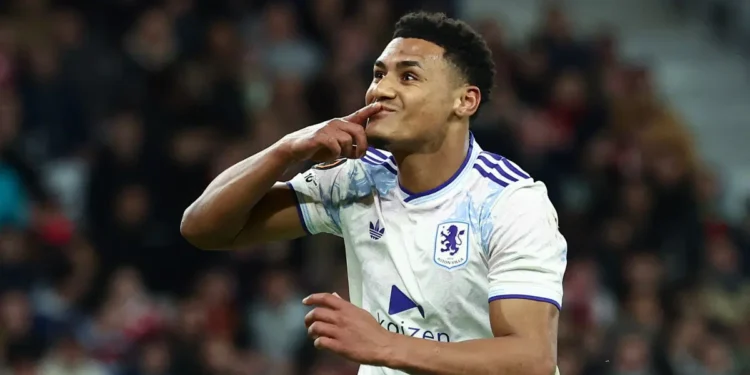 Watkins Scores at Lille vs Aston Villa Game