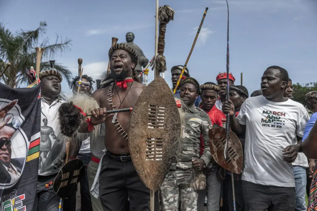 National campaign protest in Durban