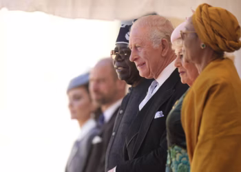 Nigerian president Tinubu and first lady welcomed by King Charles
