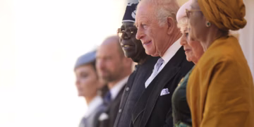 Nigerian president Tinubu and first lady welcomed by King Charles