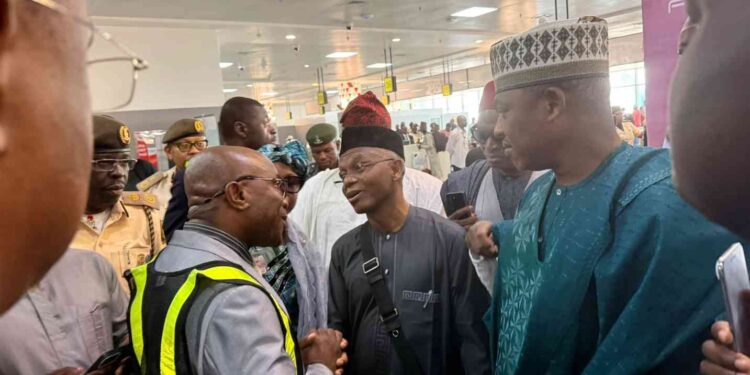 Nasir El-Rufai airport arrest