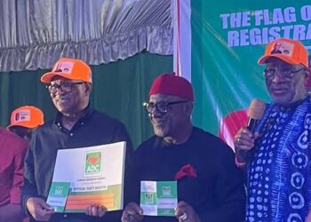 Photo of Peter Obi and Victor Umeh