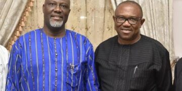 Peter Obi Not Fit to Be Nigeria’s President — Dino Melaye dino melaye and peter obi