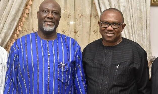 dino melaye and peter obi