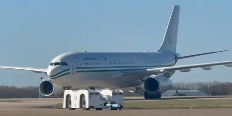 Tinubu arrives in UK