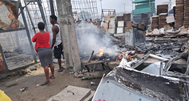 Lagos fire