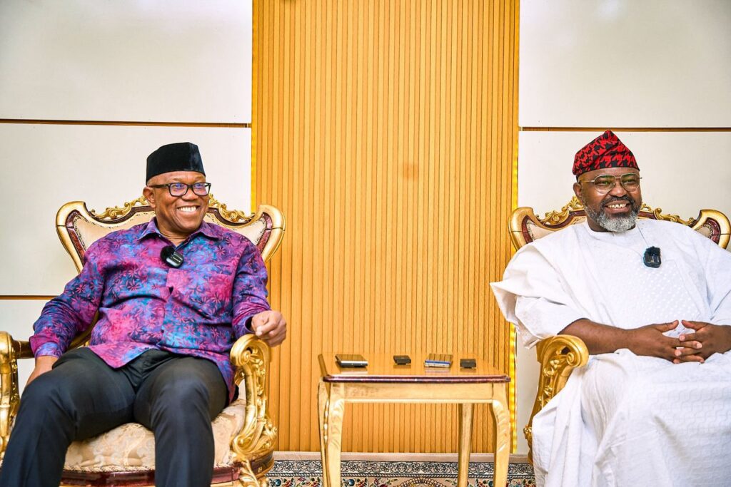 Photo of Peter Obi and Ahmad Umar