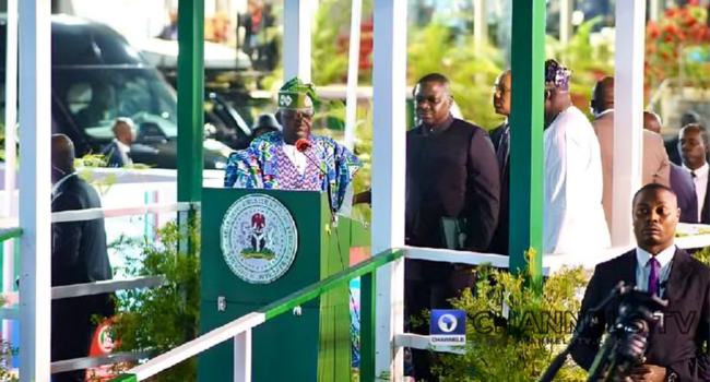 Photo of President Bola TInubu