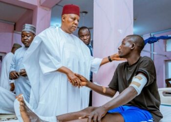 Shettima Visits Victims Of Borno Bombings