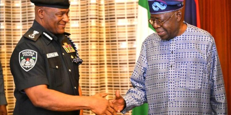 President Bola Tinubu appointed Disu as the acting IGP