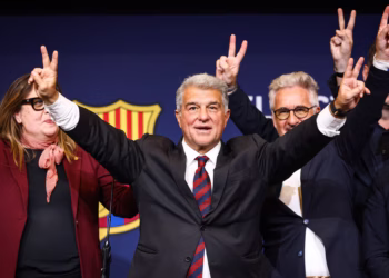 Laporta reelected Barca president
